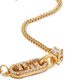 Bracciale O'Lock con strass 8AH428 A44GF089U FENDI 
