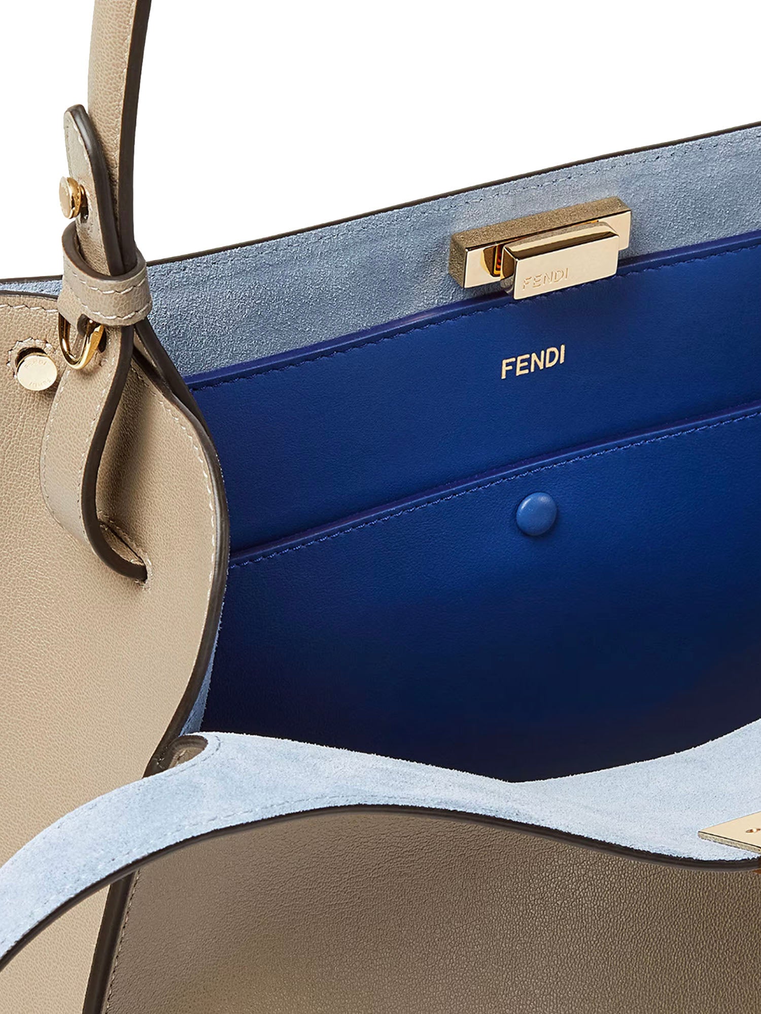 Borsa Fendi Way Medium in pelle e camoscio 8BN368 AWPFF1V0H FENDI 
