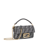 Borsa Baguette® Mini in jacquard FF effetto denim 8BS017 AWVAF0NAP FENDI 