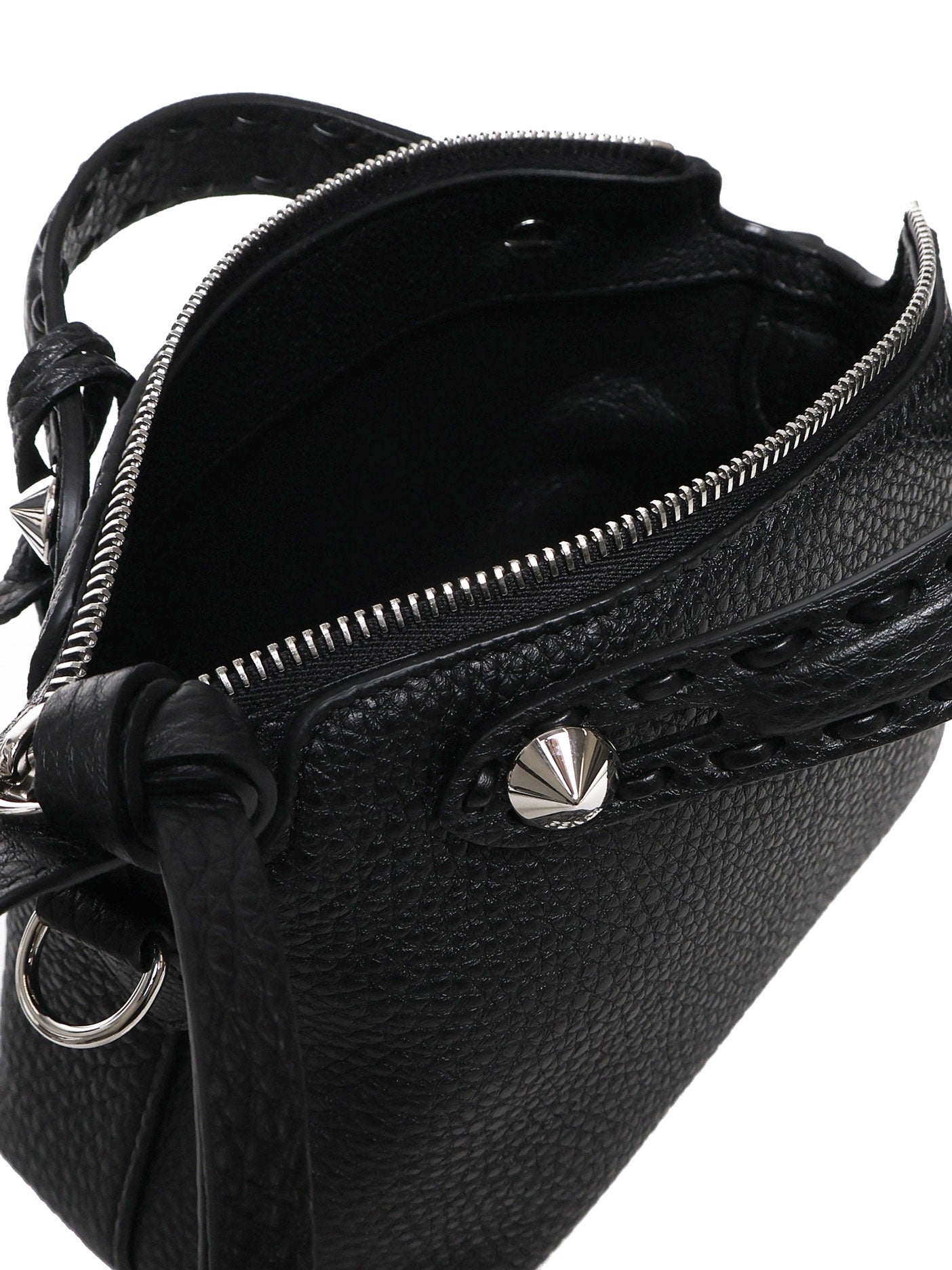 Minibag By The Way Selleria in pelle 8BS098 ASU2F0GXN FENDI 