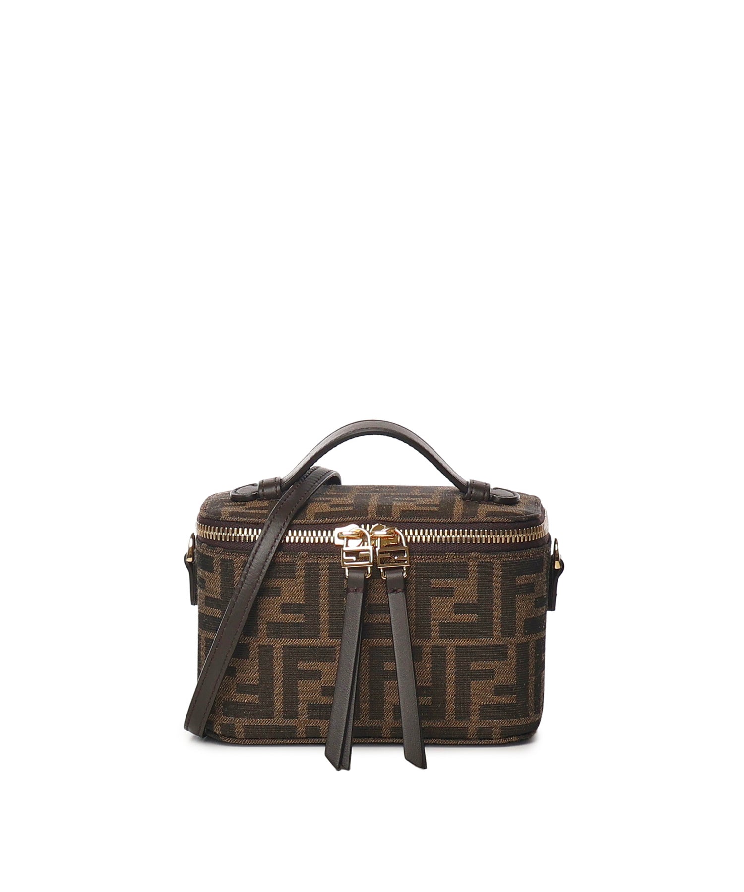 Minibag in tessuto FF jacquard 8BS108 AFPMF1GL7 FENDI 