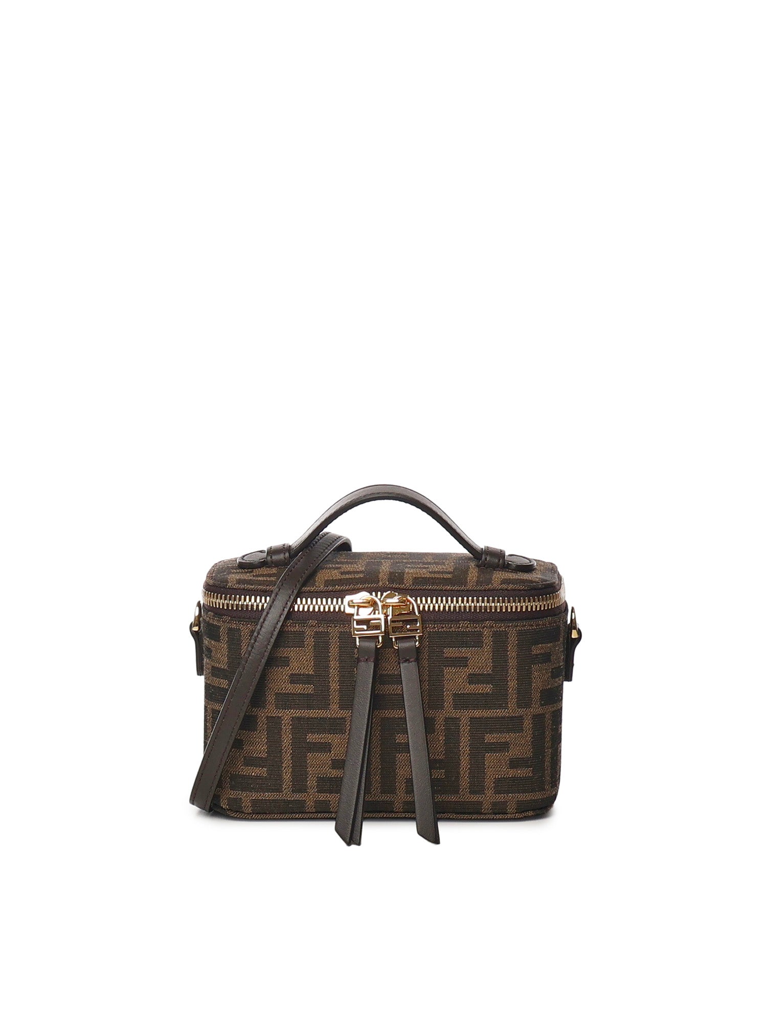 Minibag in tessuto FF jacquard 8BS108 AFPMF1GL7 FENDI 
