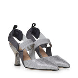 Slingback Colibrì con strass 8J8476 AQ62F1MYB FENDI 