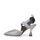 Slingback Colibrì con strass 8J8476 AQ62F1MYB FENDI 
