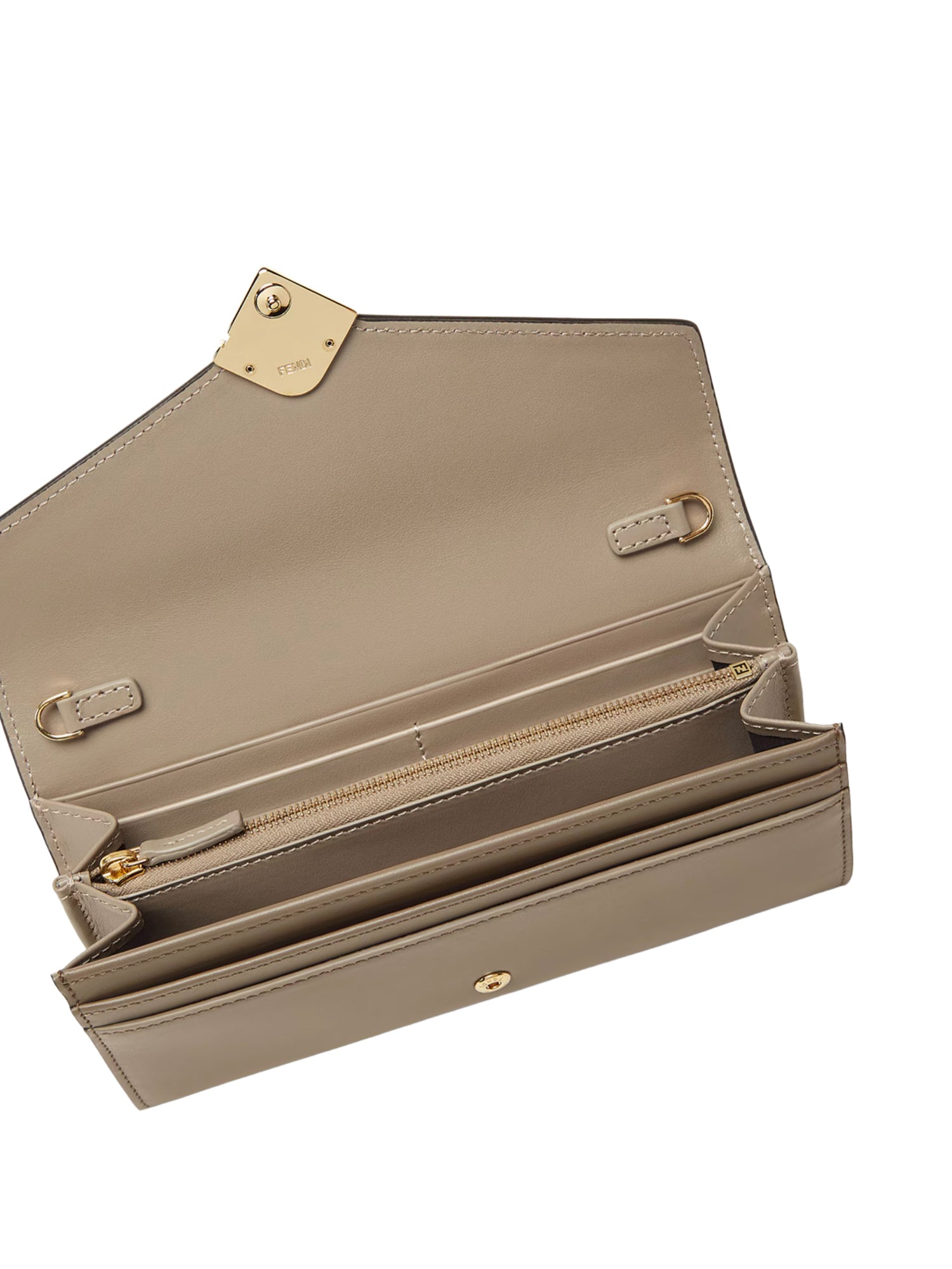 Portafoglio continental FF Diamonds in pelle 8M0365 ALV4F1N1G FENDI 