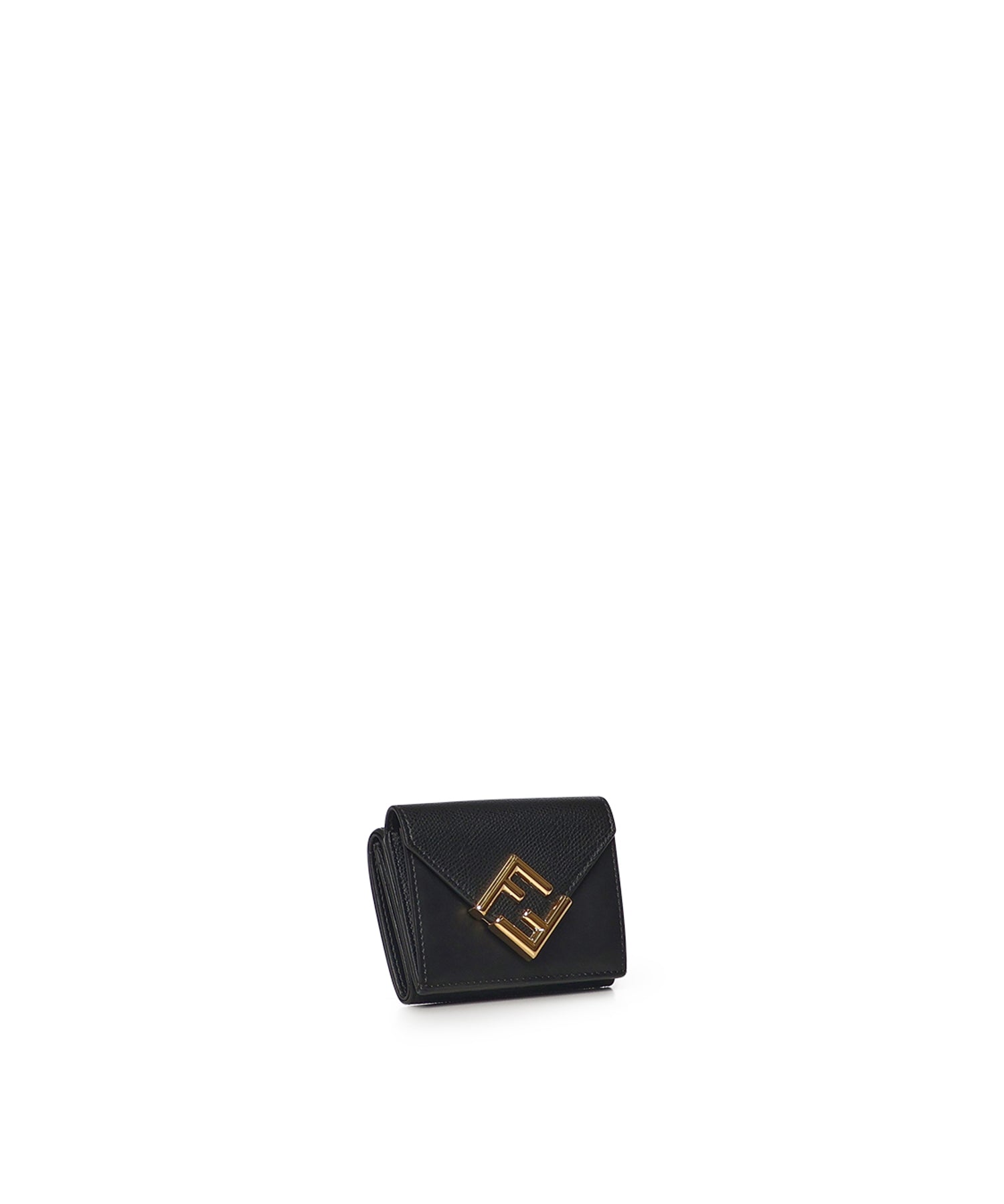 Portafoglio mini tri-fold FF diamonds in pelle 8M0480 ALWAF0KUR FENDI 