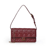 Portafoglio in nappa FF Jacquard 8M0498 AAJDF0YPU FENDI 