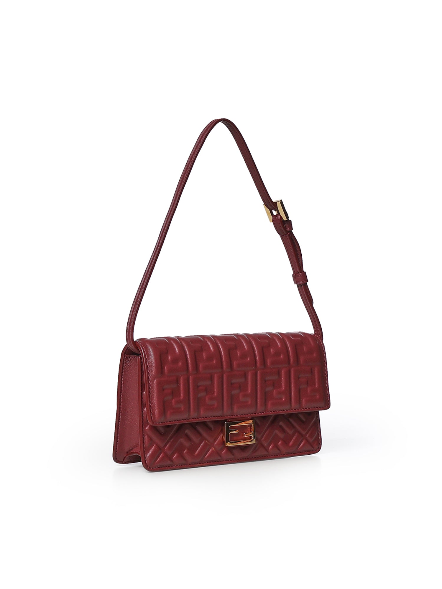 Portafoglio in nappa FF Jacquard 8M0498 AAJDF0YPU FENDI 