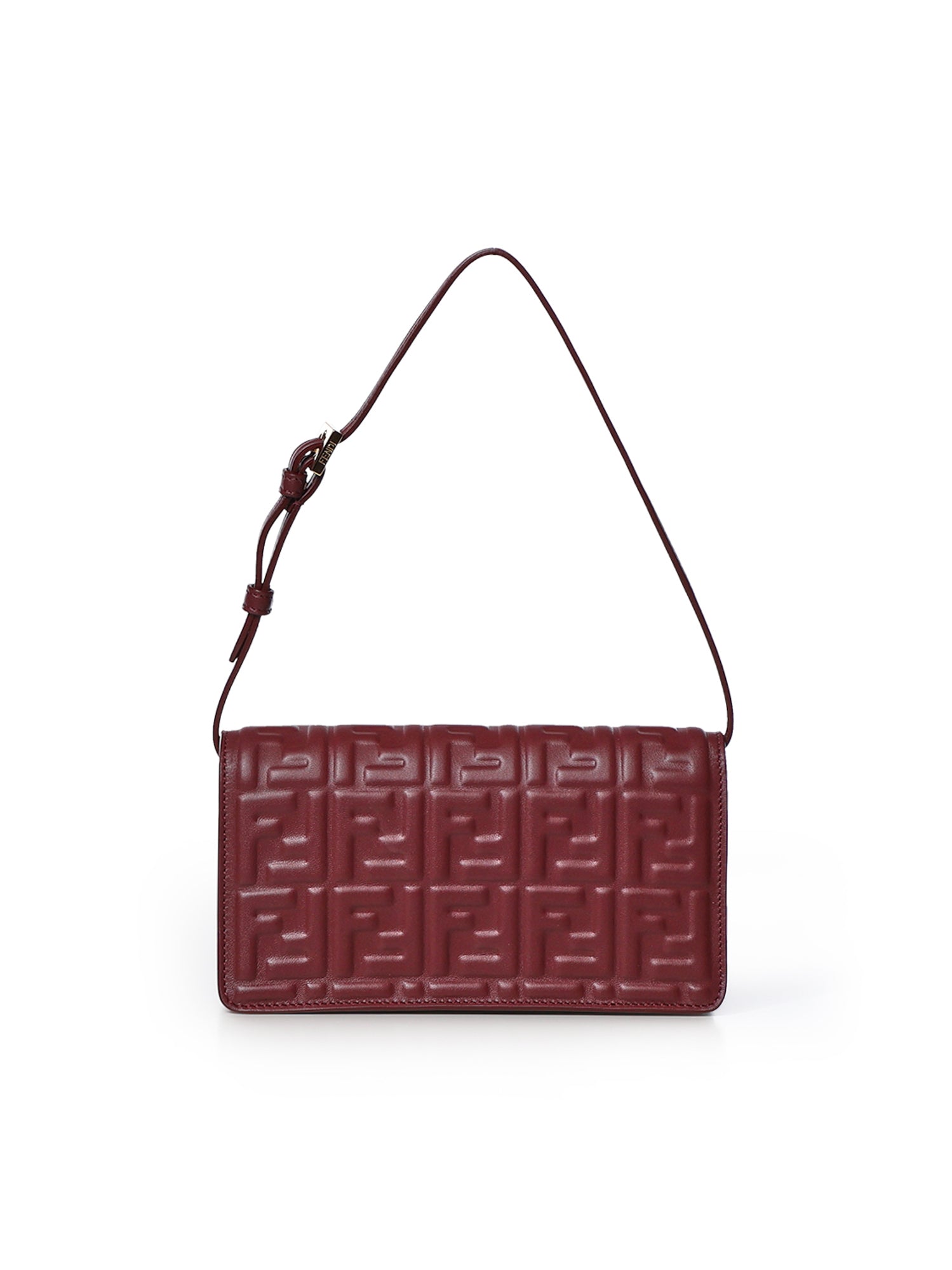 Portafoglio in nappa FF Jacquard 8M0498 AAJDF0YPU FENDI 