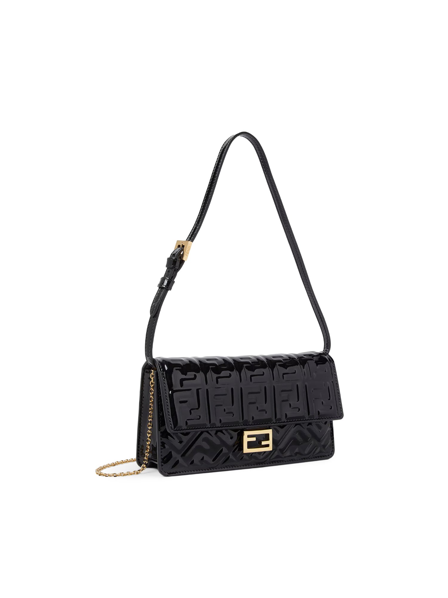 Portafoglio Baguette in vernice 8M0498 AW5OF0KUR FENDI 