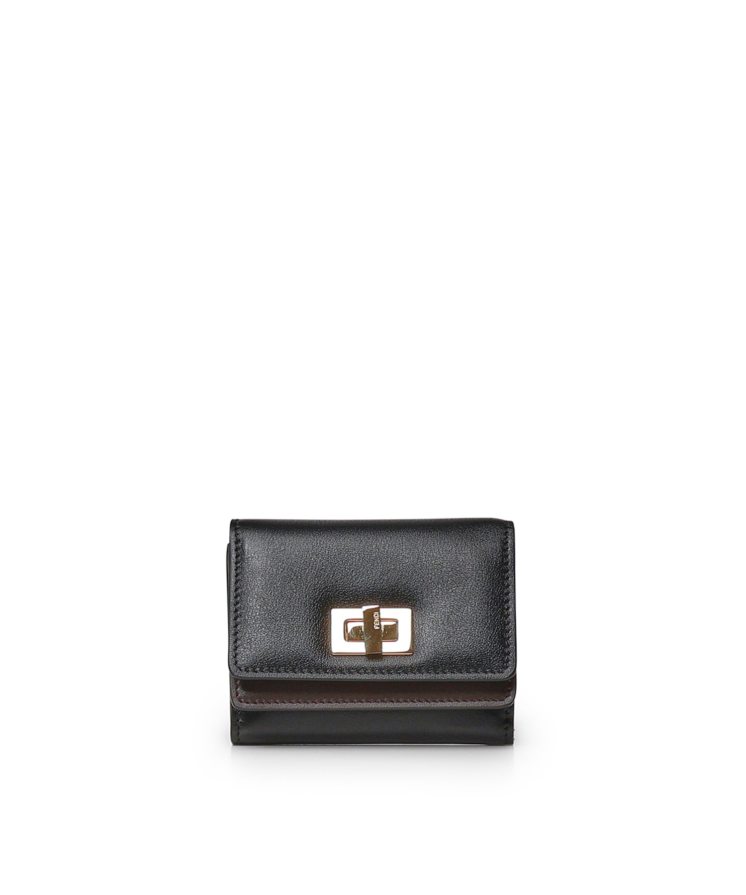 Portafoglio Small Trifold Fendi Way in pelle 8M0555 AWR7F1DDQ FENDI 