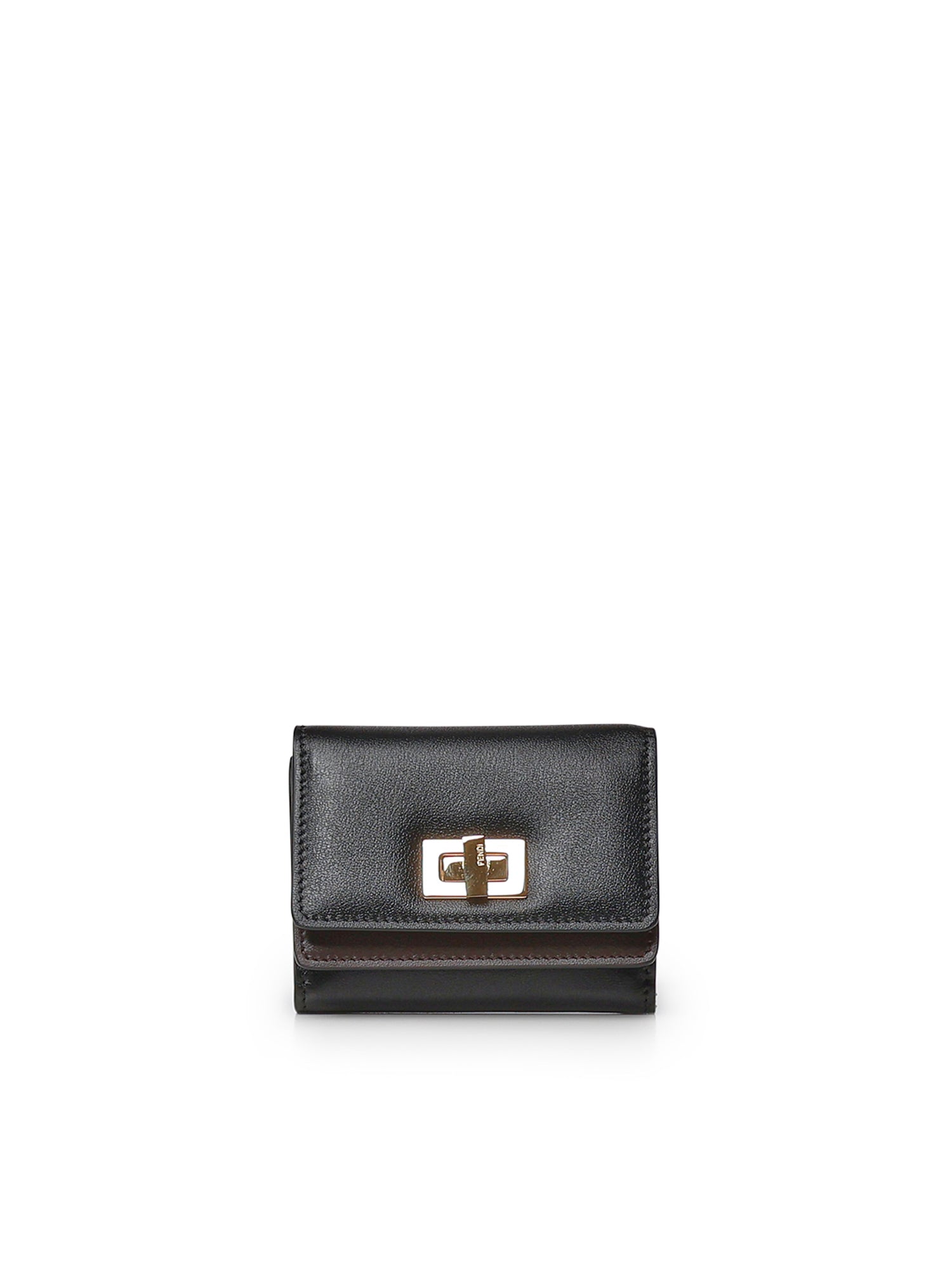 Portafoglio Small Trifold Fendi Way in pelle 8M0555 AWR7F1DDQ FENDI 
