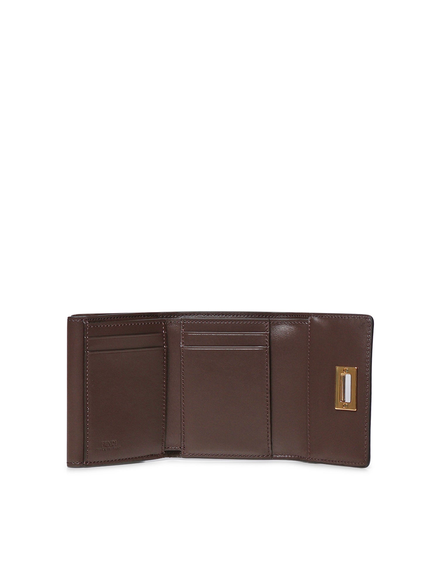 Portafoglio Small Trifold Fendi Way in pelle 8M0555 AWR7F1DDQ FENDI 