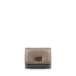 Portafoglio Small Trifold Fendi Way in pelle 8M0555 AWR7F1WVB FENDI 