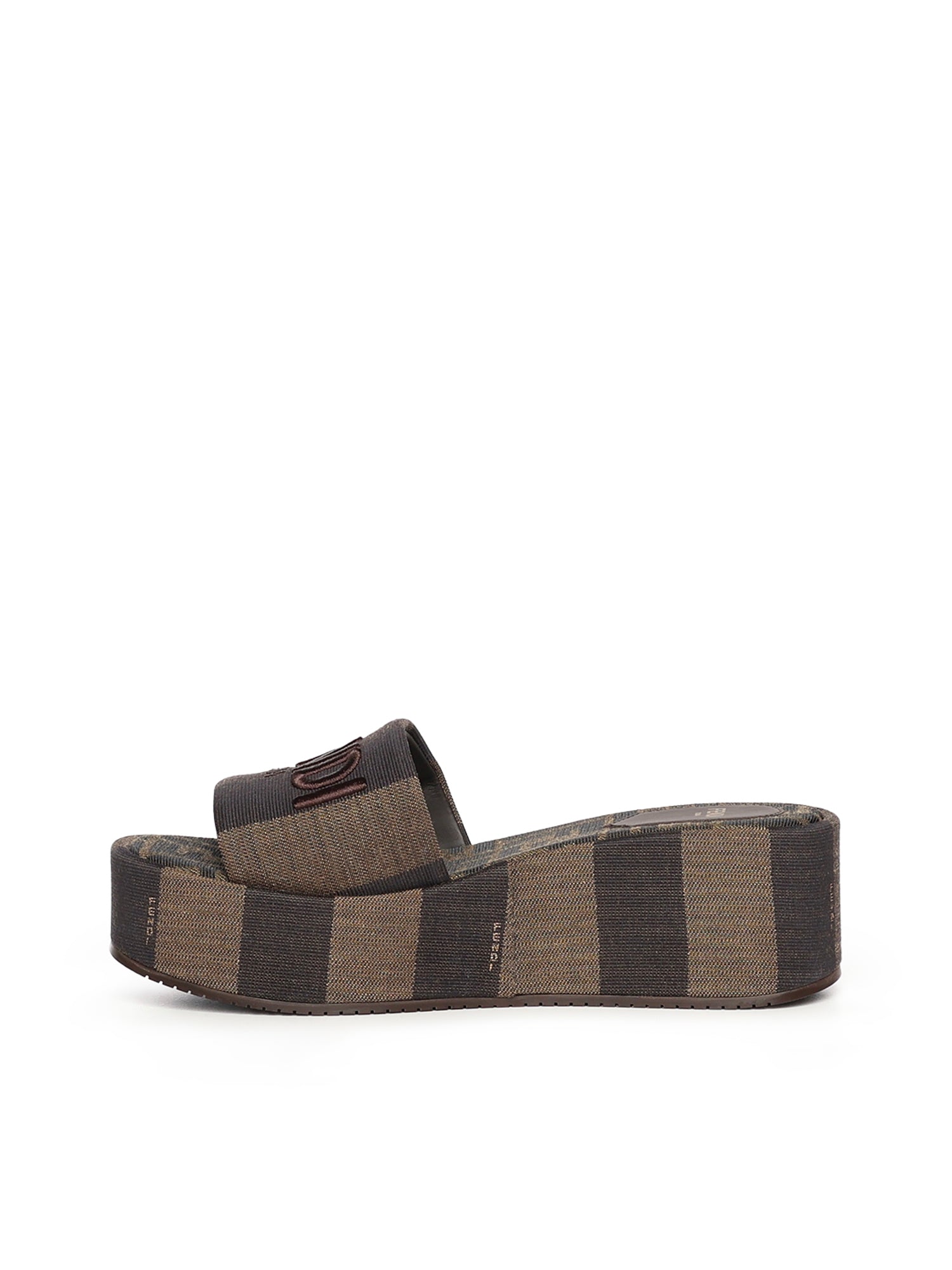 Flatform Fendi Sunshine in tessuto 8R8515 AORHF1P95 FENDI 