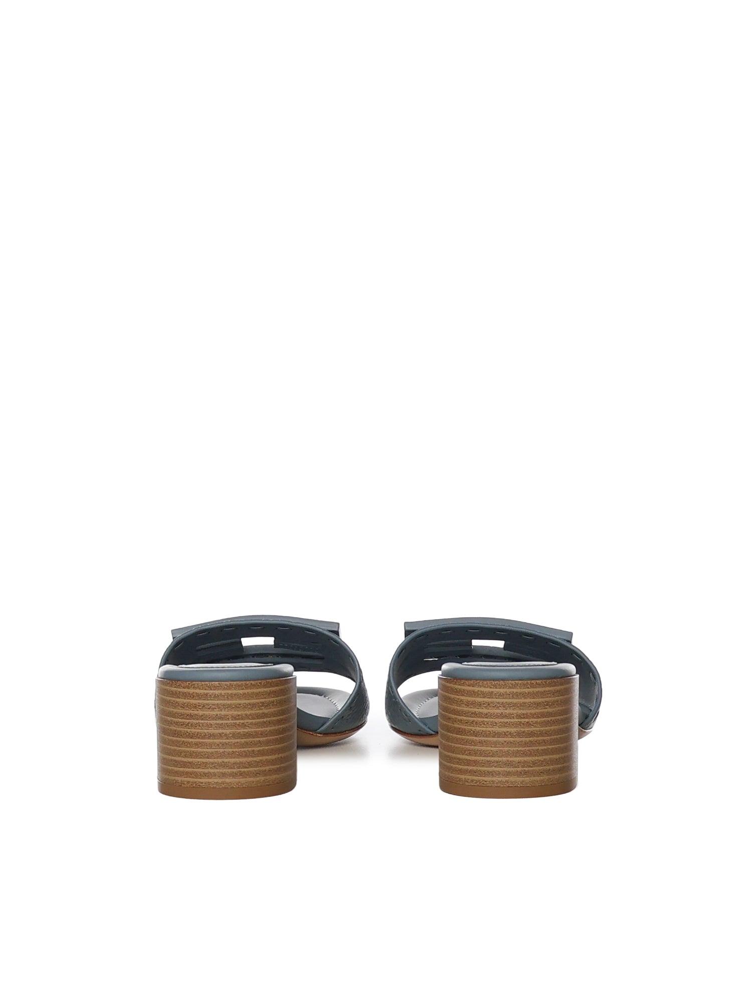 Slide Baguette in pelle 8R8862 AQY2F1TZB FENDI 
