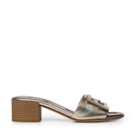 Slide Baguette in pelle laminata 8R8862 AY1RF0VF1 FENDI 