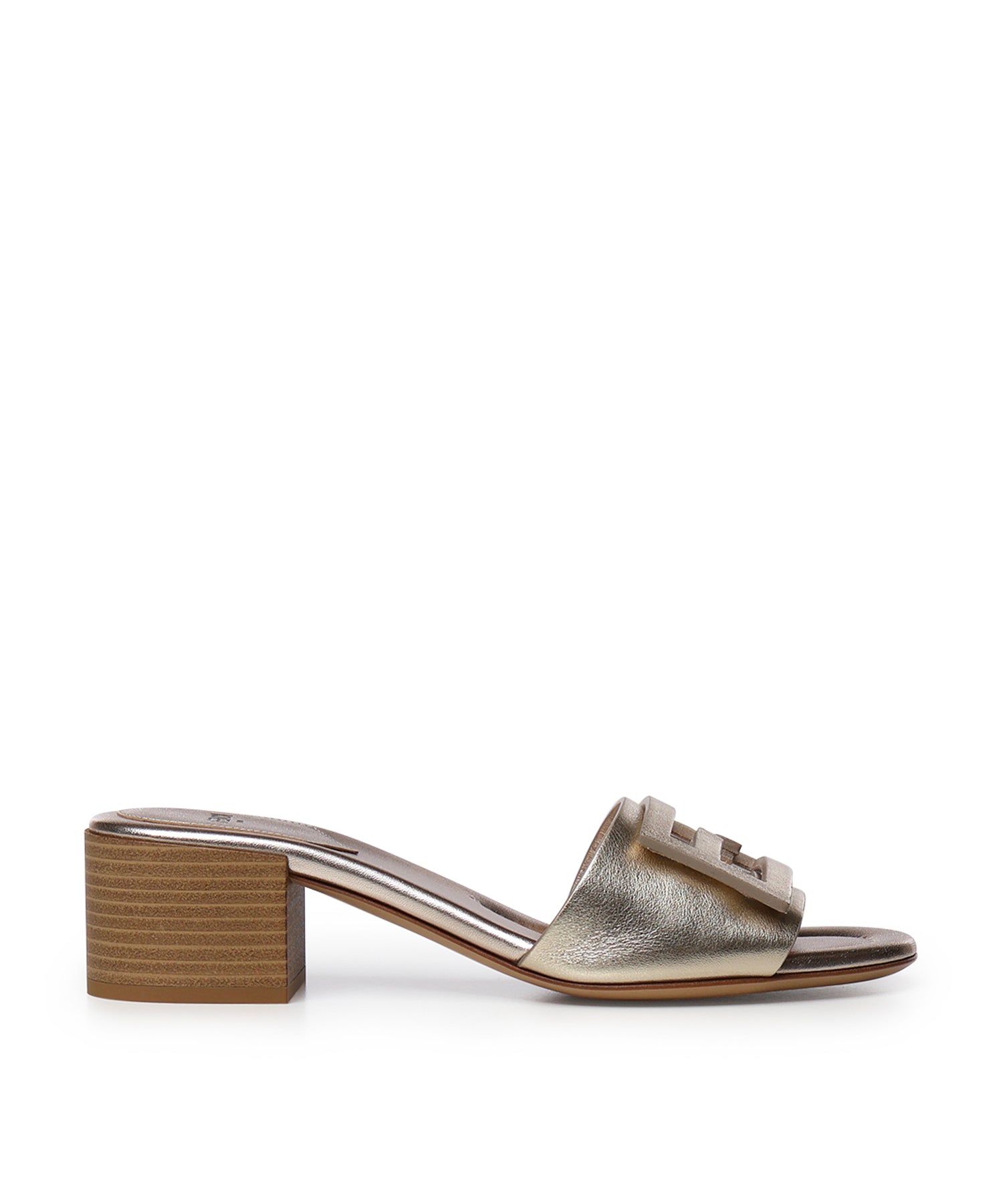 Slide Baguette in pelle laminata 8R8862 AY1RF0VF1 FENDI 