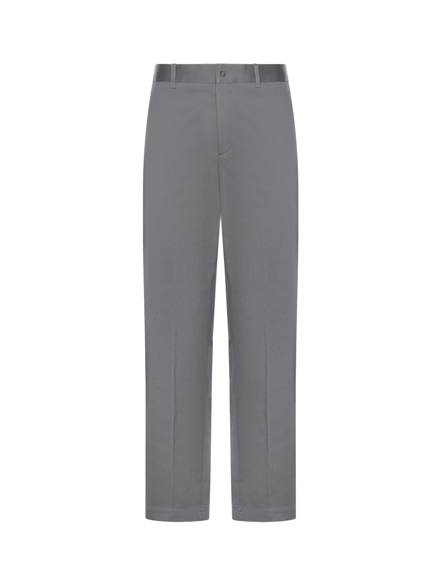 Pantaloni in gabardine FB1076 AQMVF0DUC FENDI 