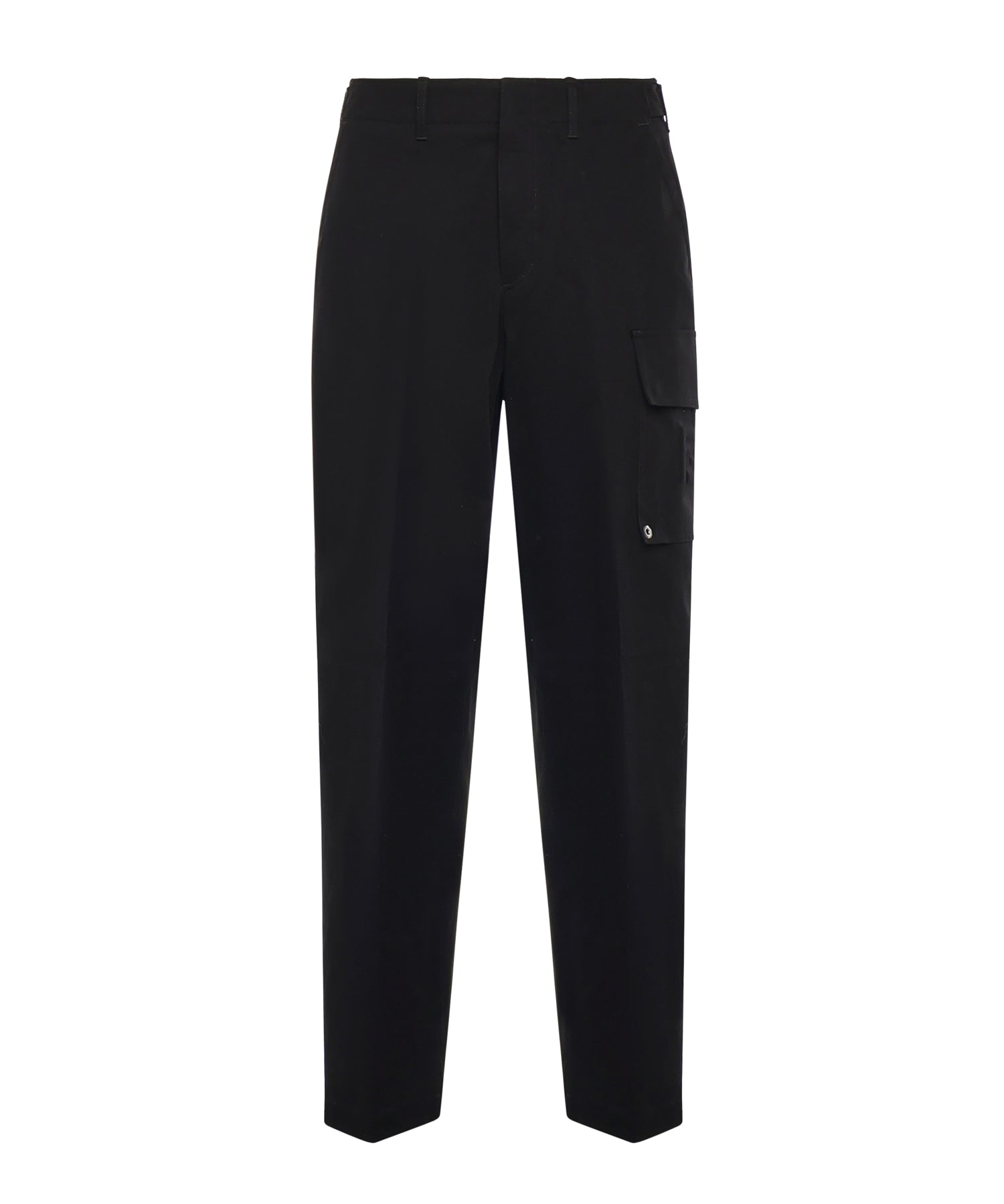 Pantaloni in gabardine di cotone FB1091 AQMVF0QA1 FENDI 