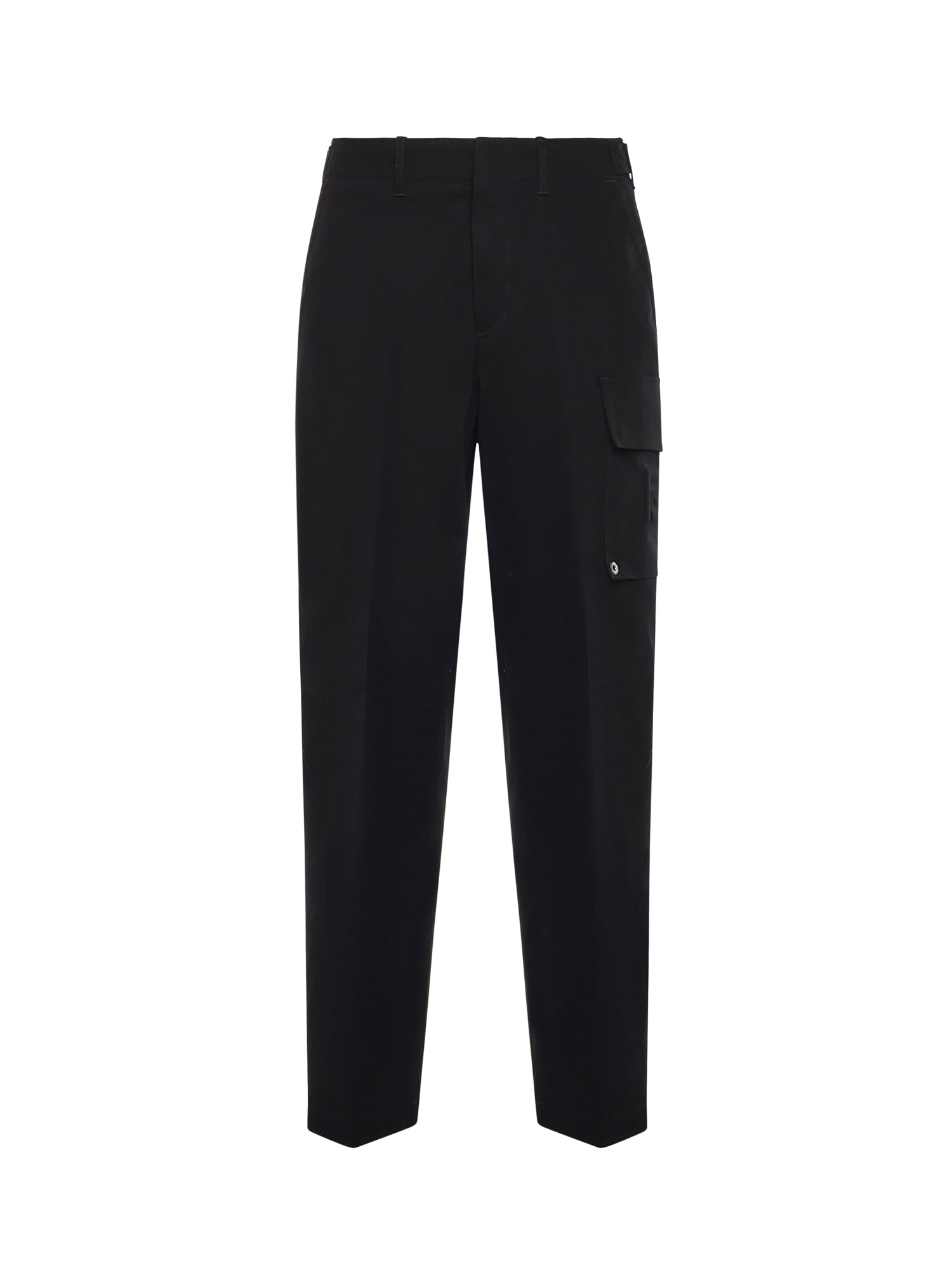 Pantaloni in gabardine di cotone FB1091 AQMVF0QA1 FENDI 