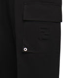 Pantaloni in gabardine di cotone FB1091 AQMVF0QA1 FENDI 