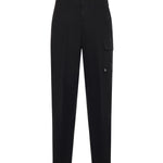 Pantaloni in gabardine di cotone FB1091 AQMVF0QA1 FENDI 