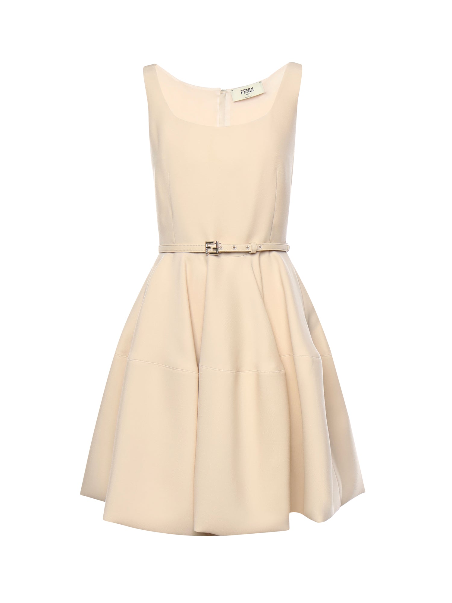 Mini abito in misto lana e seta FDD497 AC4GF1I1G FENDI 