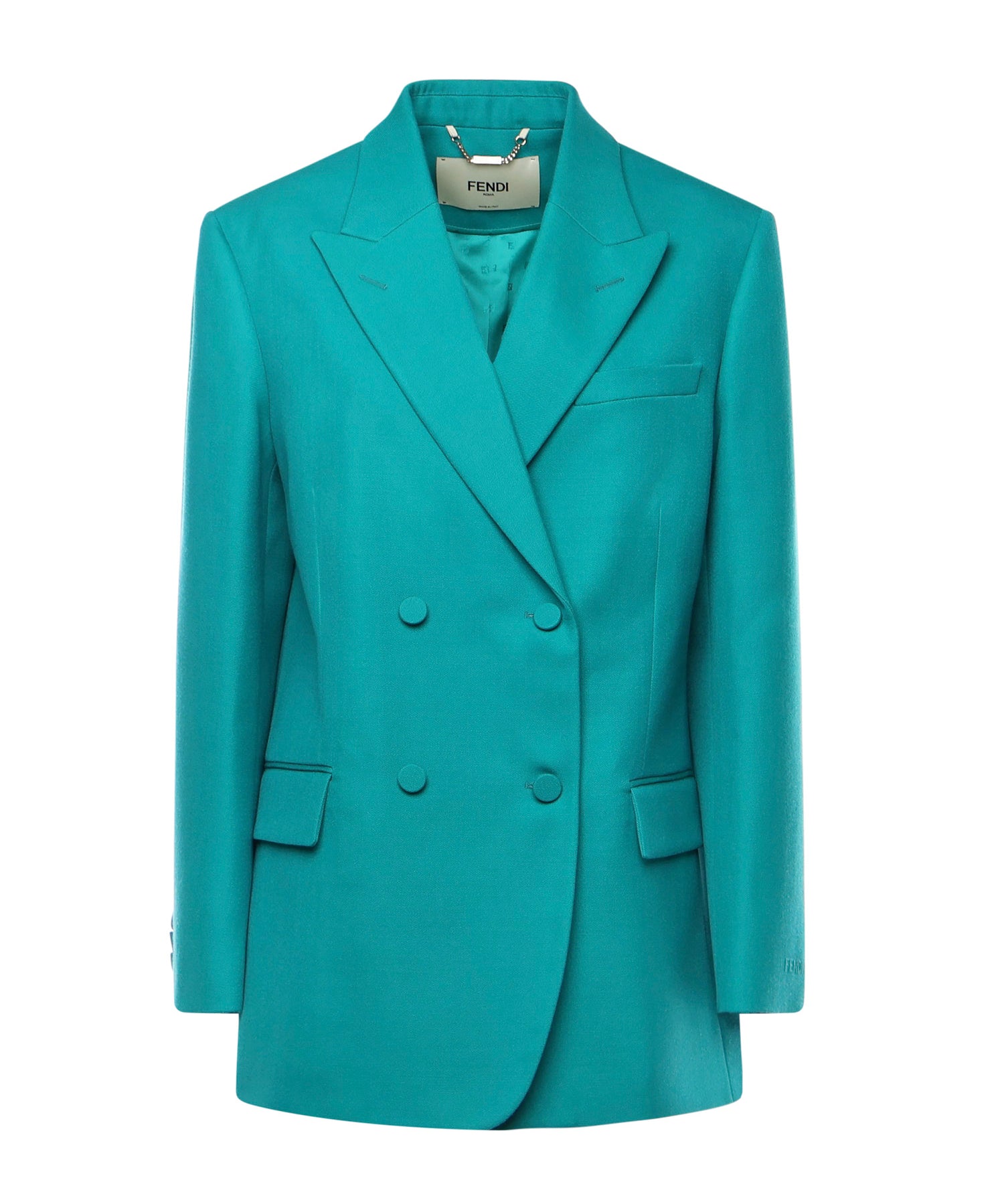 Blazer in lana Grain de Poudre FJ7685 AJYFF1UKL FENDI 