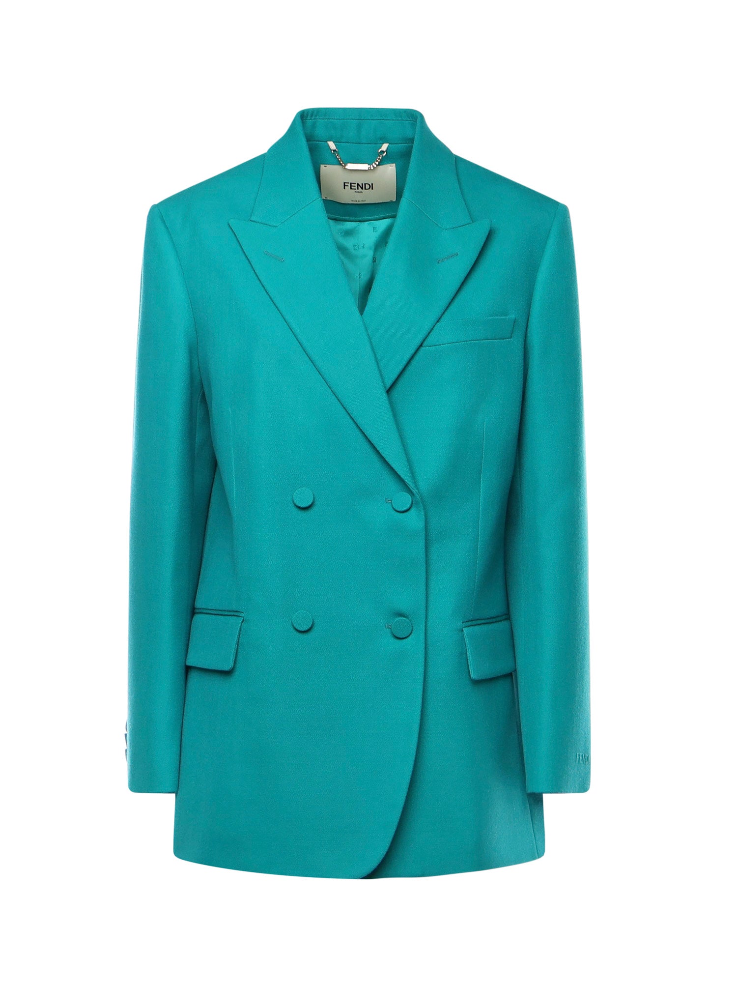Blazer in lana Grain de Poudre FJ7685 AJYFF1UKL FENDI 