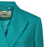 Blazer in lana Grain de Poudre FJ7685 AJYFF1UKL FENDI 