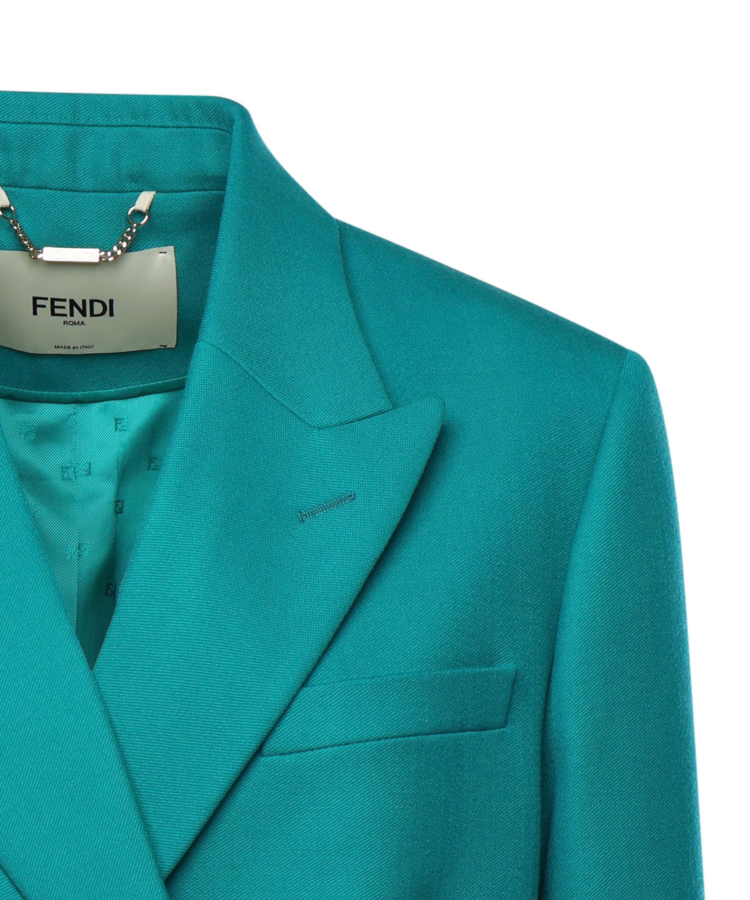 Blazer in lana Grain de Poudre FJ7685 AJYFF1UKL FENDI 