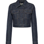 Giacca in denim FF jacquard FLF834 AW82F1UKI FENDI 