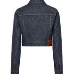 Giacca in denim FF jacquard FLF834 AW82F1UKI FENDI 