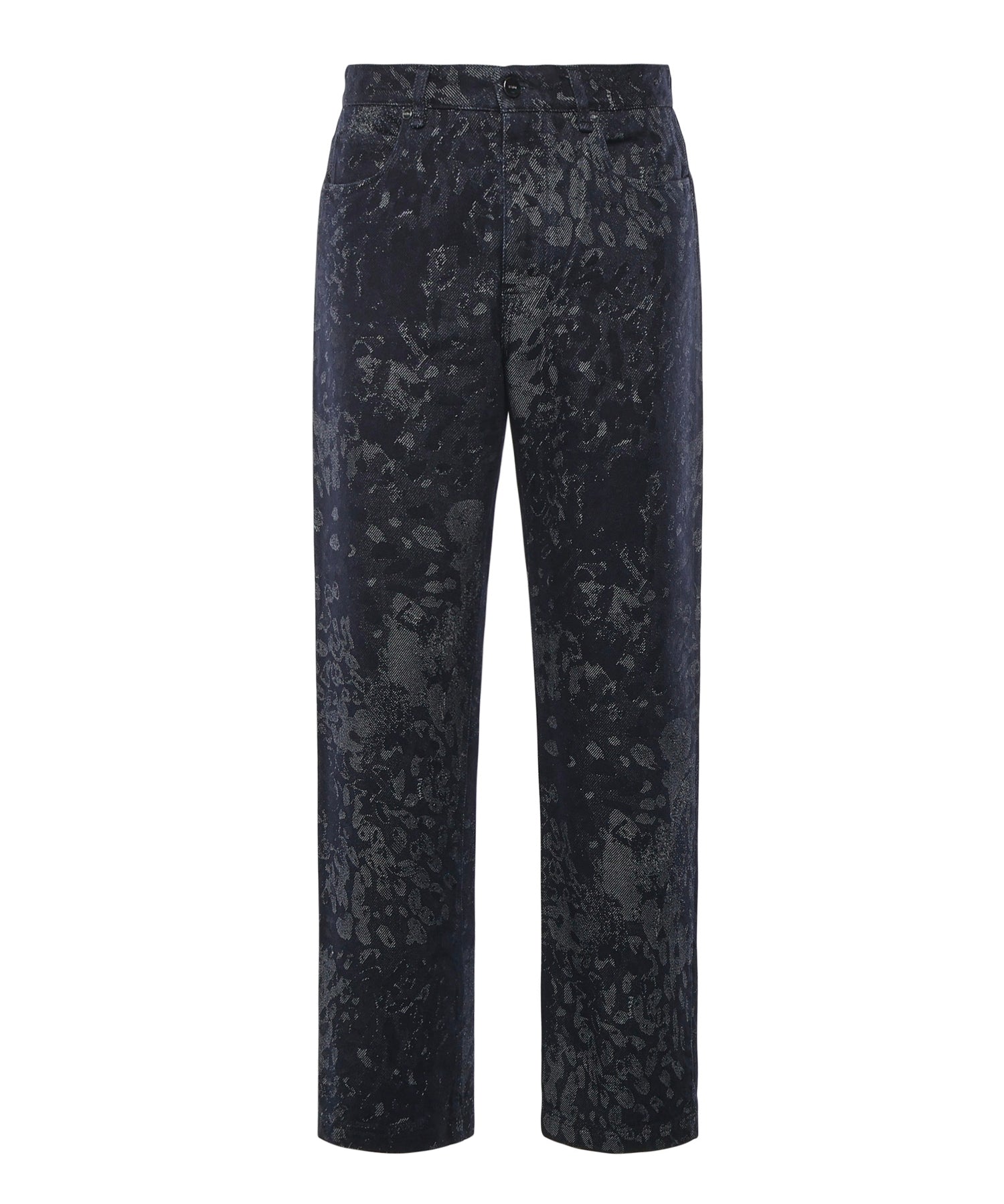 Jeans jacquard in denim FLP302 AW1BF0QA2 FENDI 