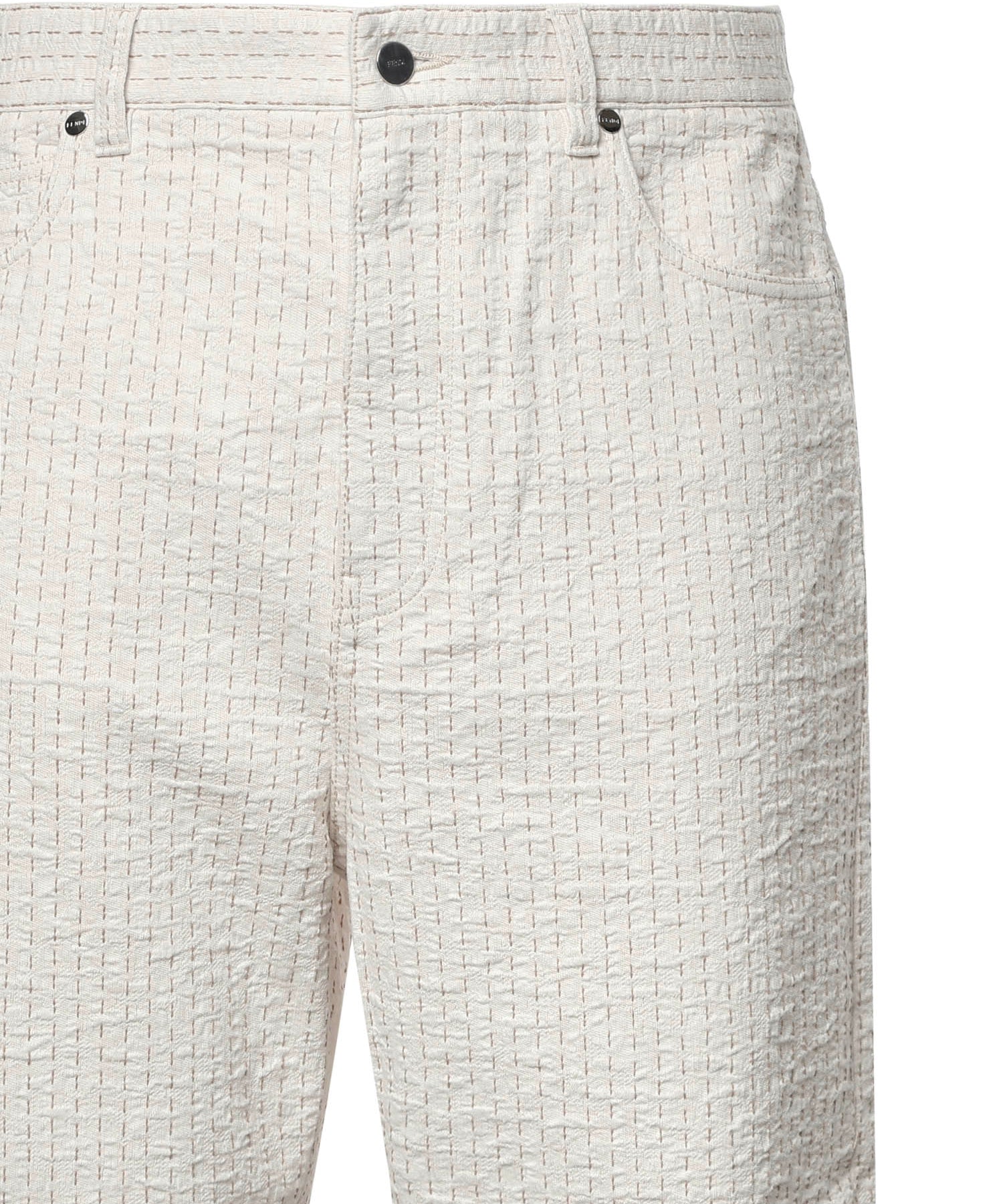 Jeans in denim con impunture FLP345 AWMLF08QQ FENDI 