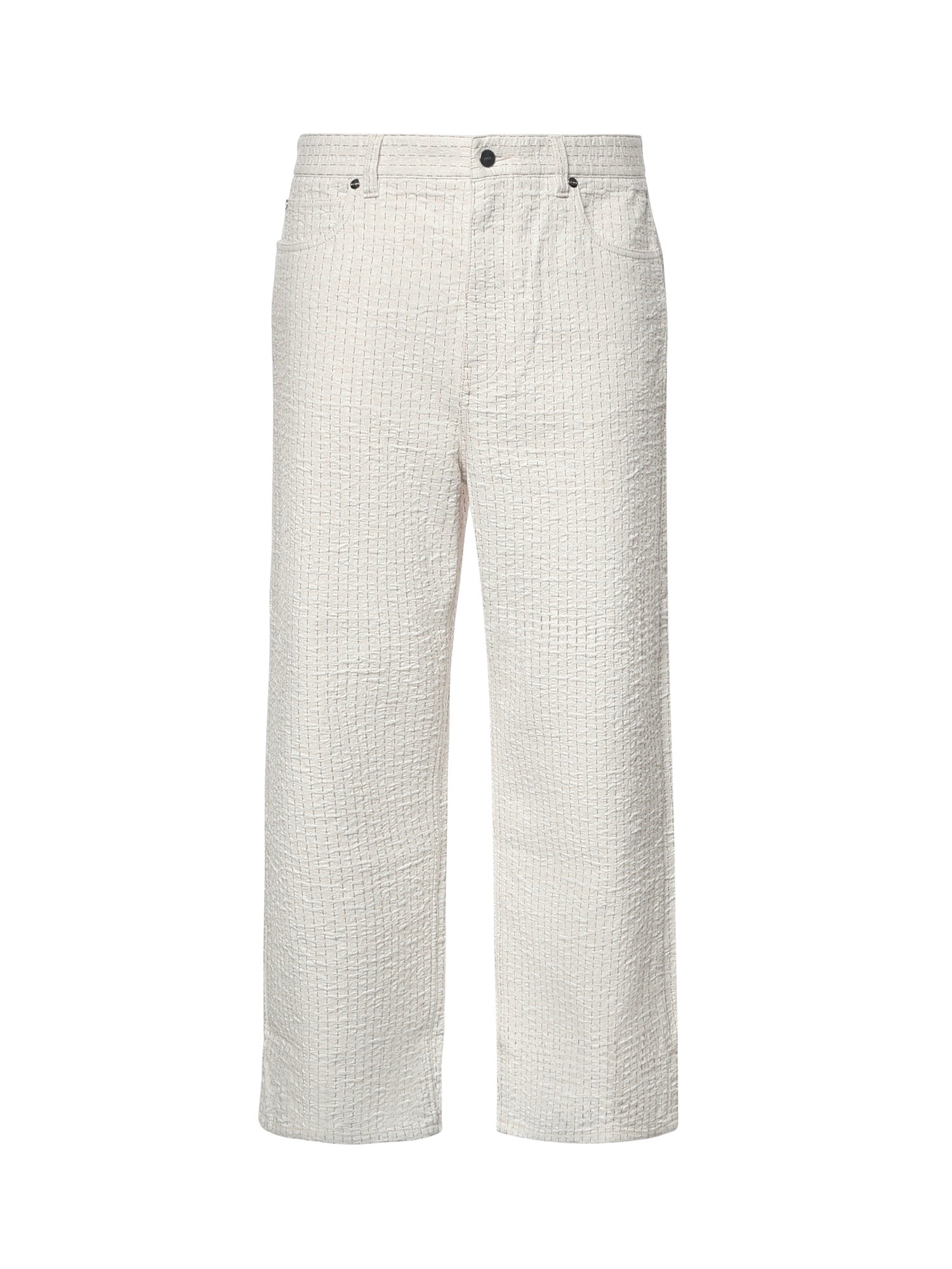 Jeans in denim con impunture FLP345 AWMLF08QQ FENDI 