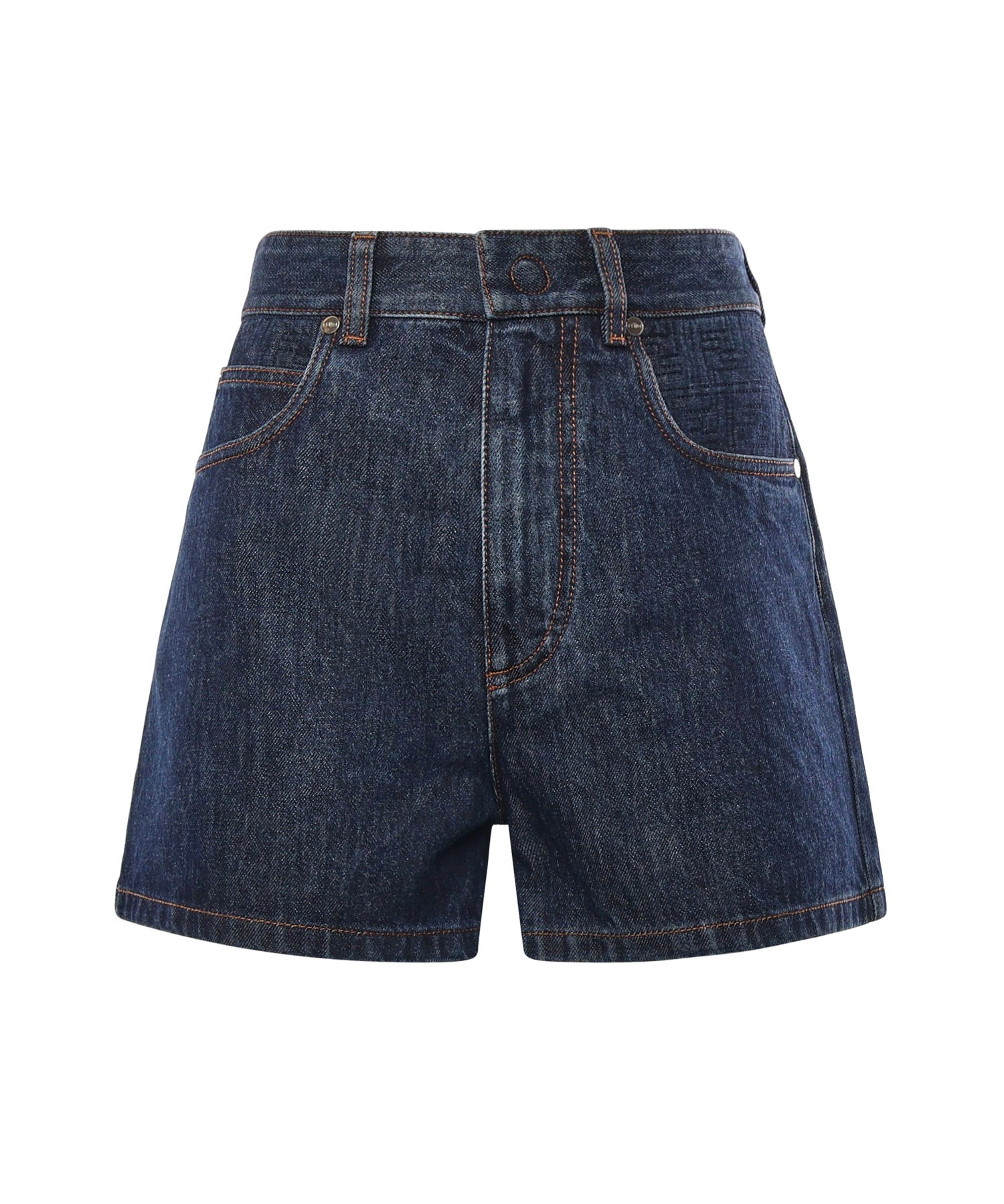 Short in denim FLP861 AW82F1UKI FENDI 