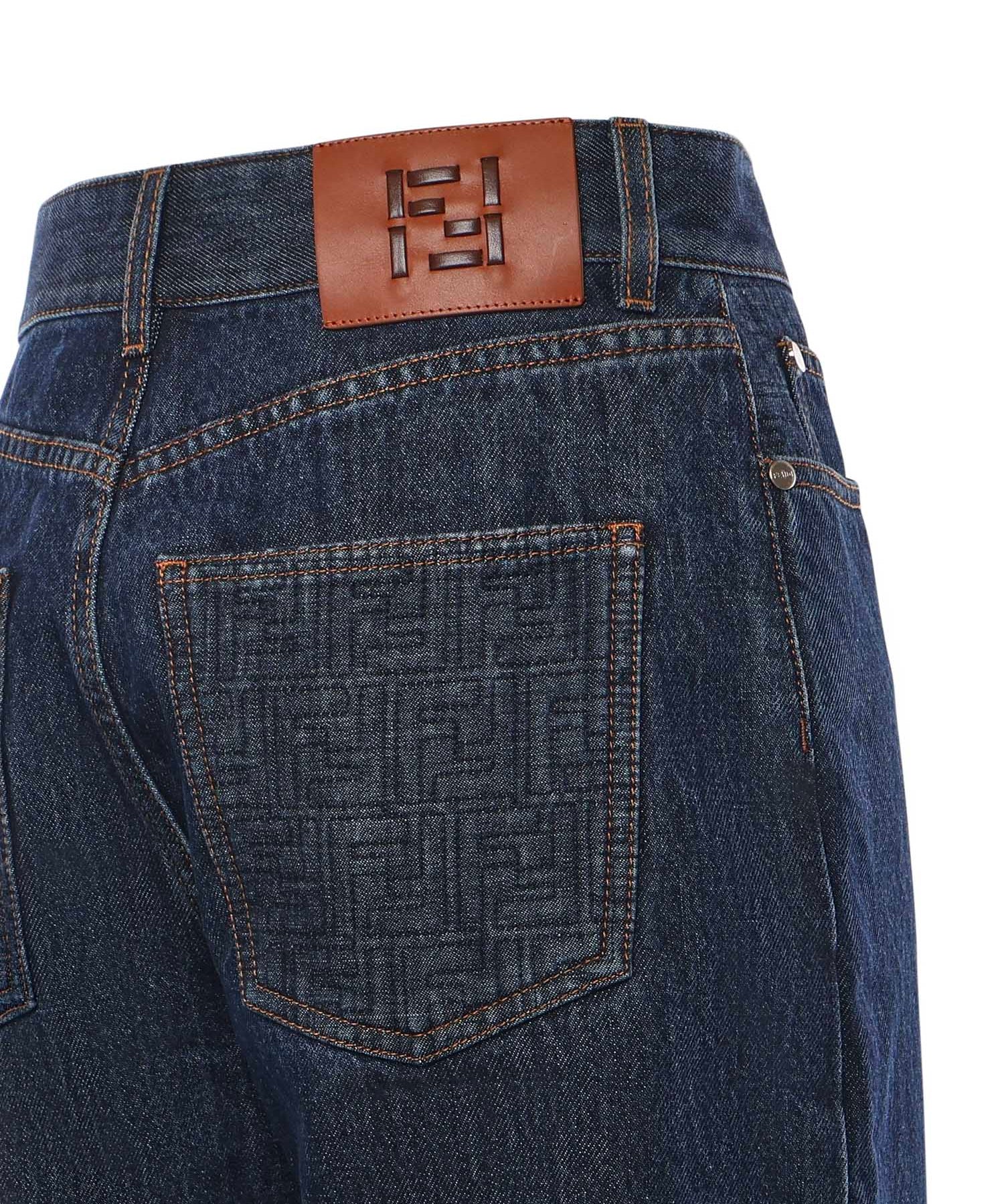 Jeans in denim FLP882 AW82F1UKI FENDI 