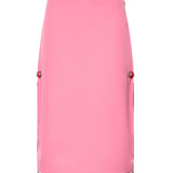 Gonna midi in viscosa tecnica FQ7723 AW9BF1W0E FENDI 
