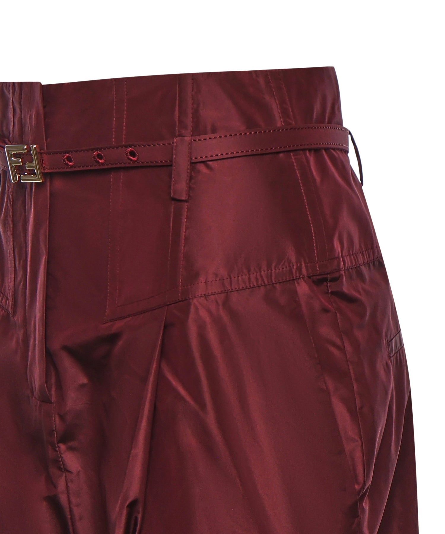 Pantaloni in taffetà FR6673 AW7CF1UKF FENDI 