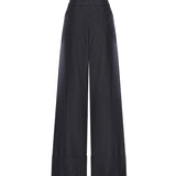 Pantaloni in lana gessata FR6673 AW7IF0QG3 FENDI 