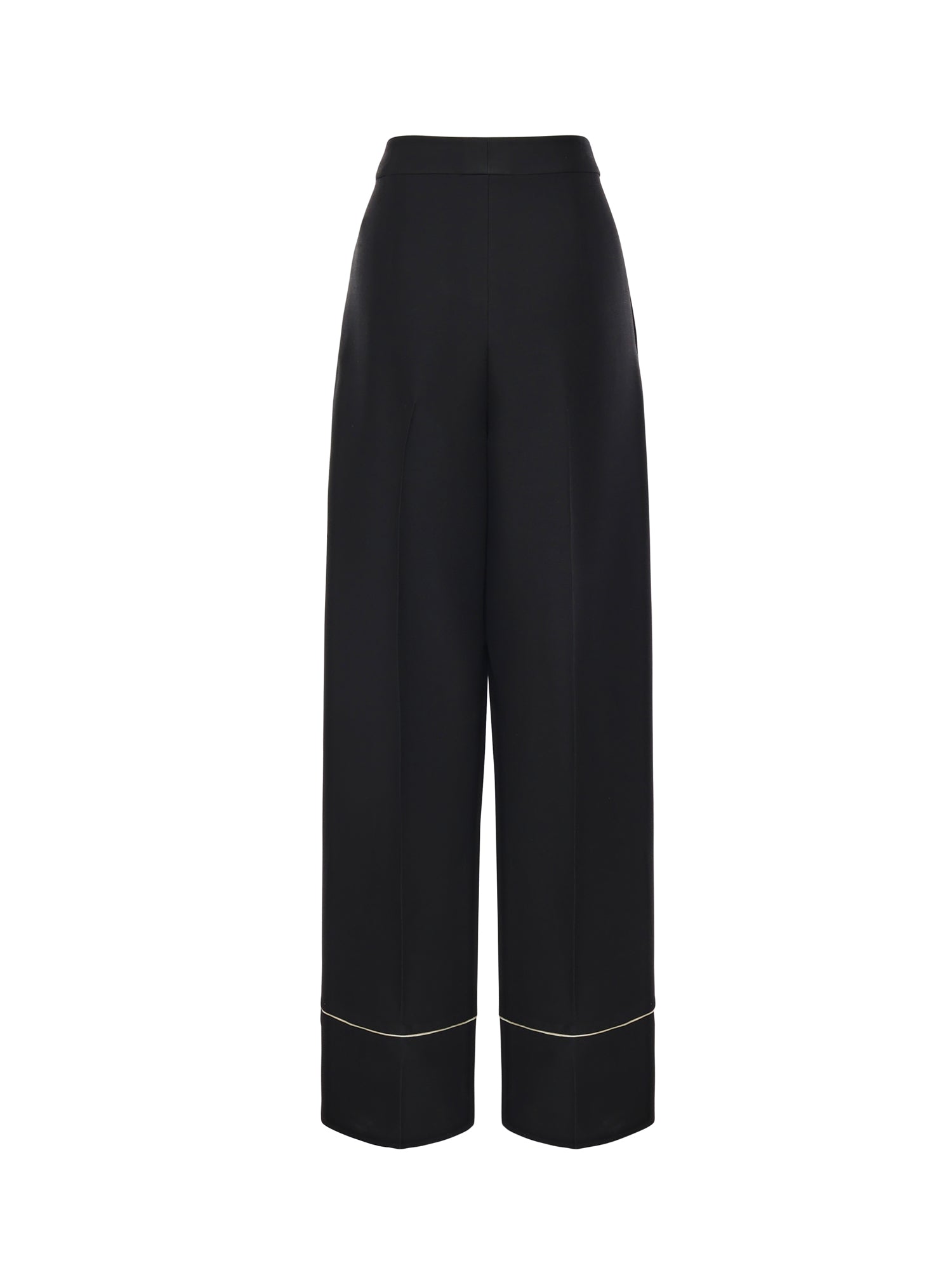 Pantaloni in lana e seta FR6678 AC4GF0GME FENDI 
