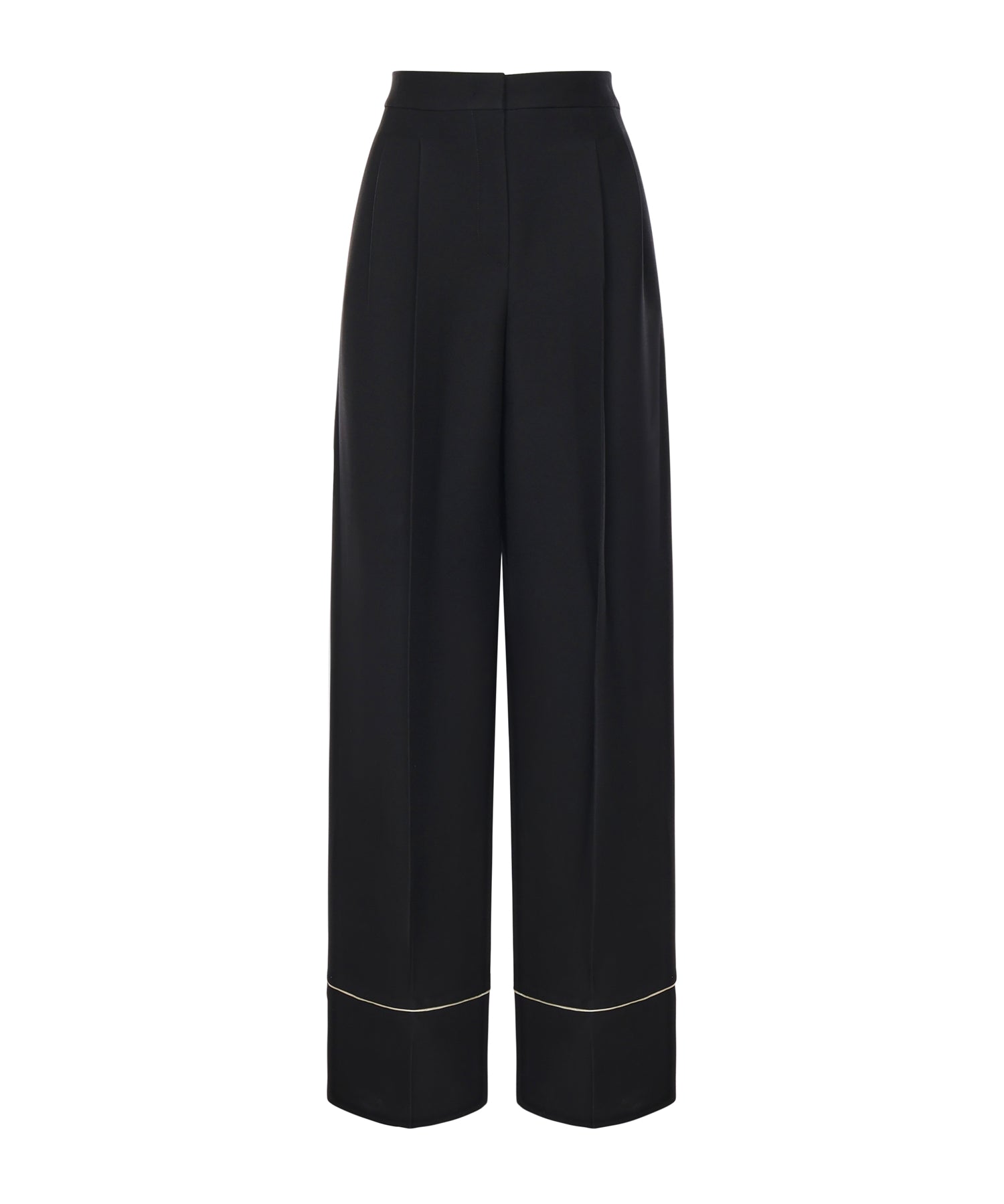 Pantaloni in lana e seta FR6678 AC4GF0GME FENDI 