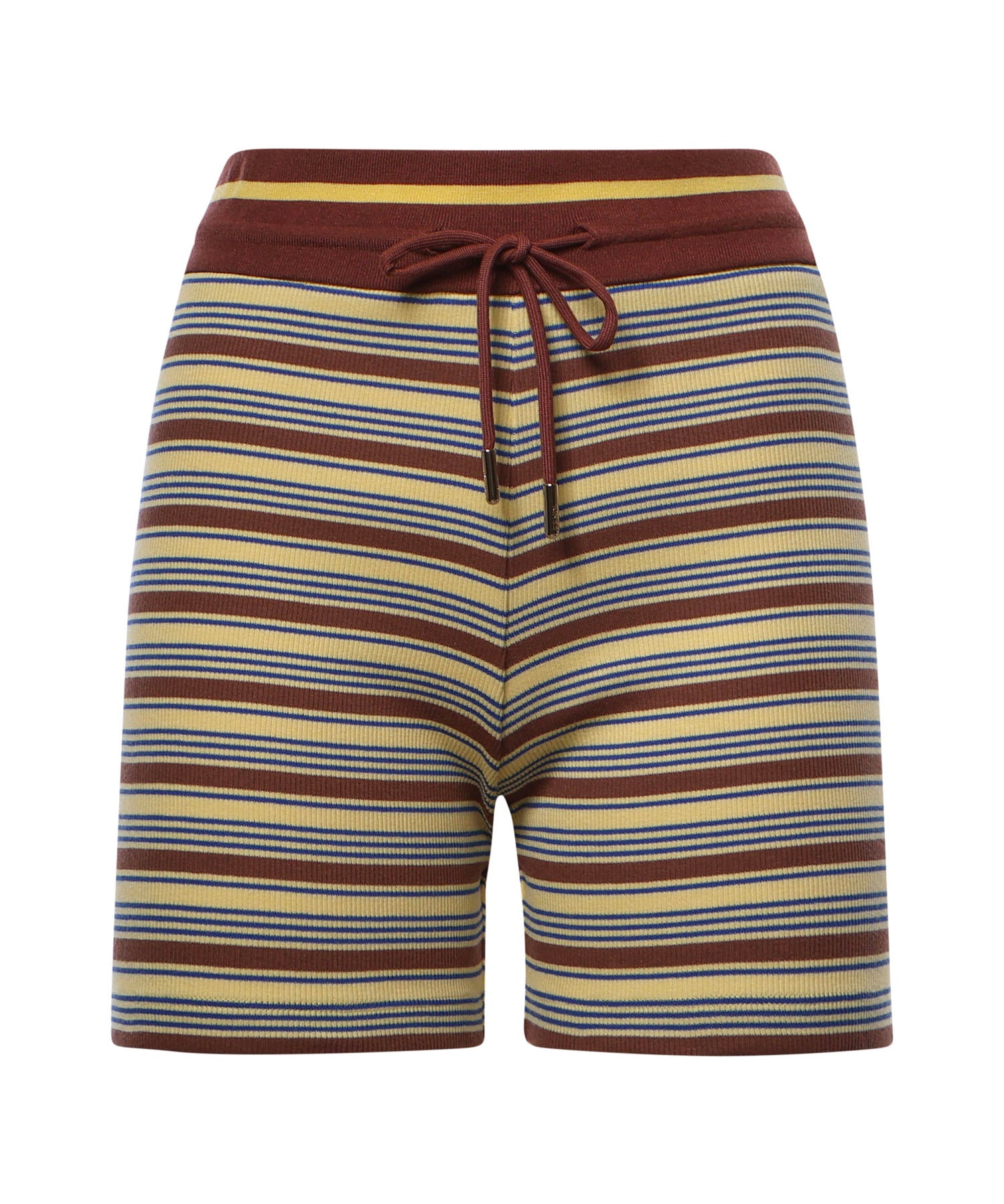 Short in maglia di cotone a righe FR6741 AW88F1X33 FENDI 