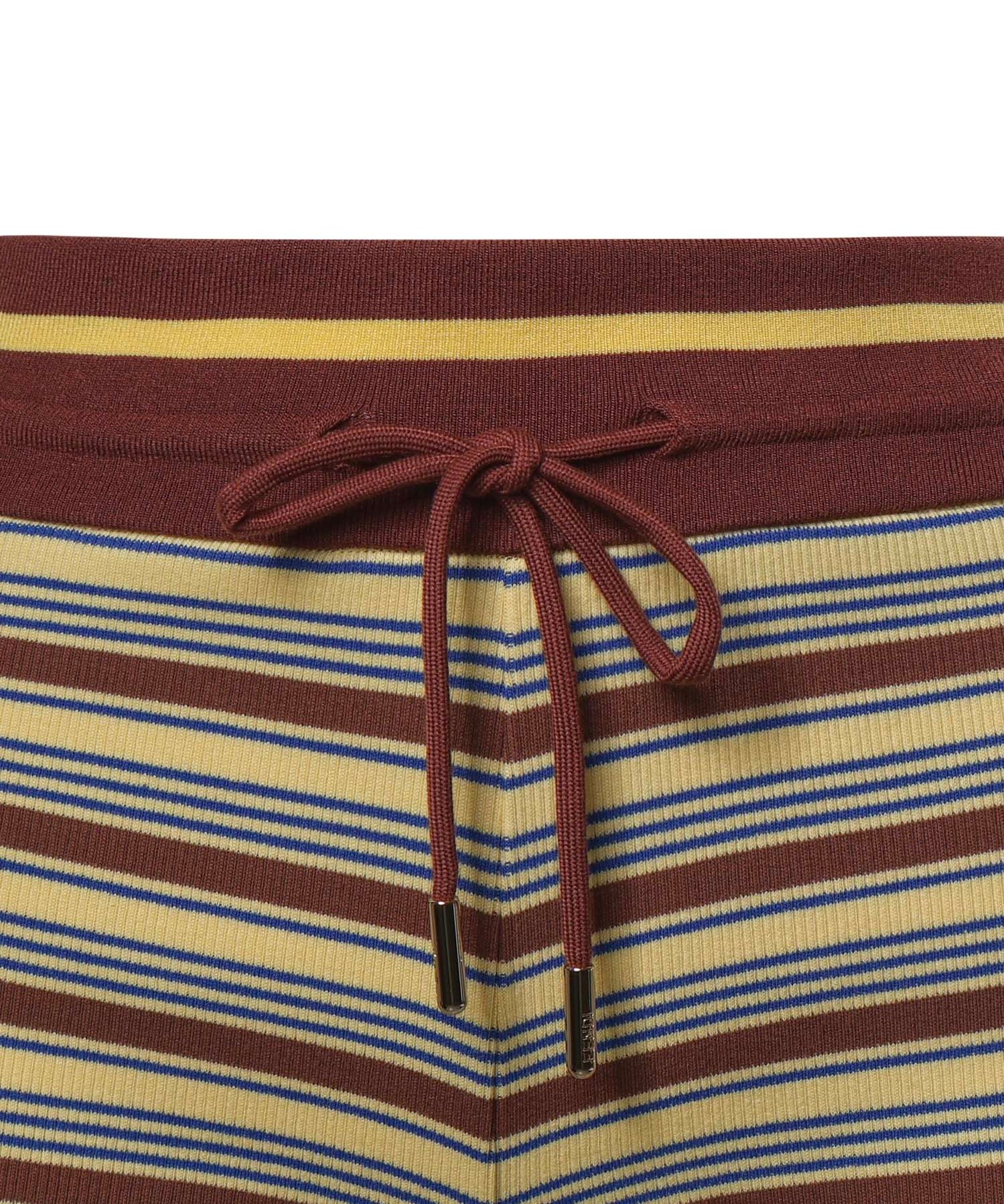 Short in maglia di cotone a righe FR6741 AW88F1X33 FENDI 