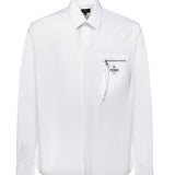Camicia in cotone con logo FS1098 AN08F0QA0 FENDI 