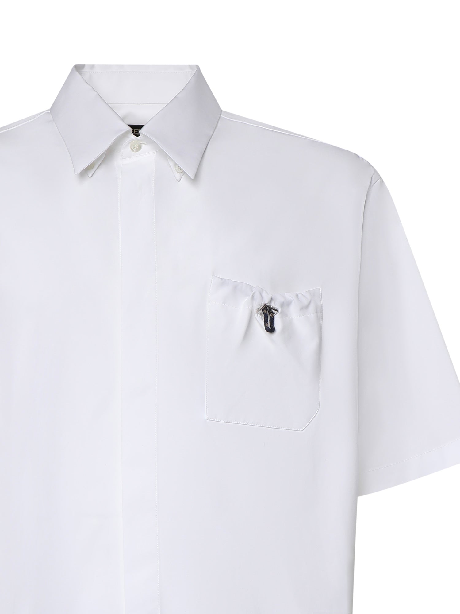 Camicia in popeline FS1365 AYXGF0QA0 FENDI 