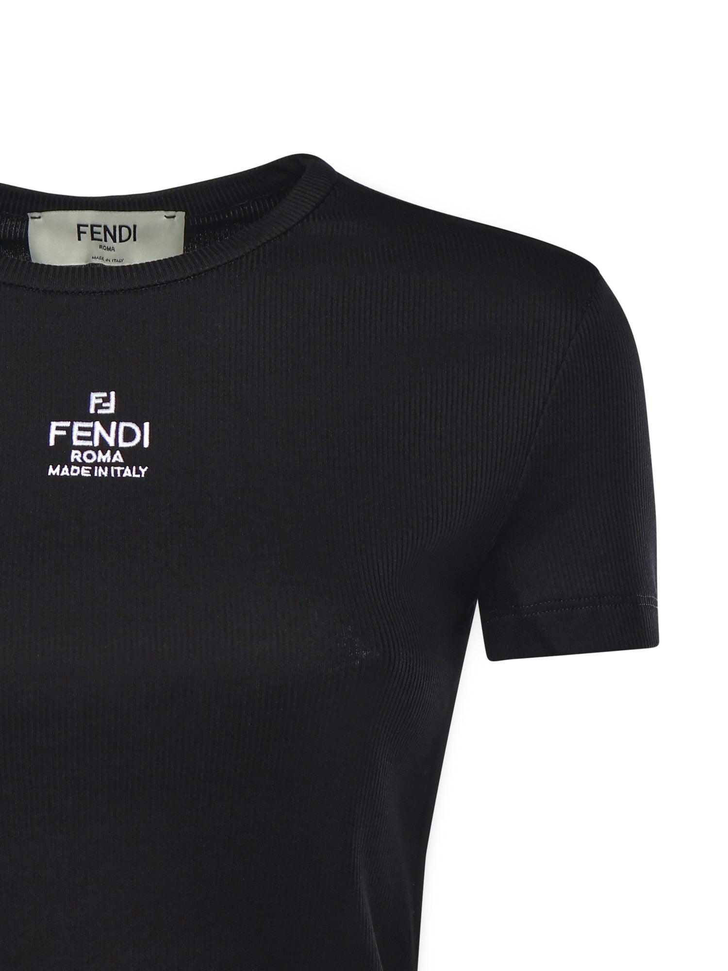 Top cropped in cotone FS8110 ANQMF0GME FENDI 