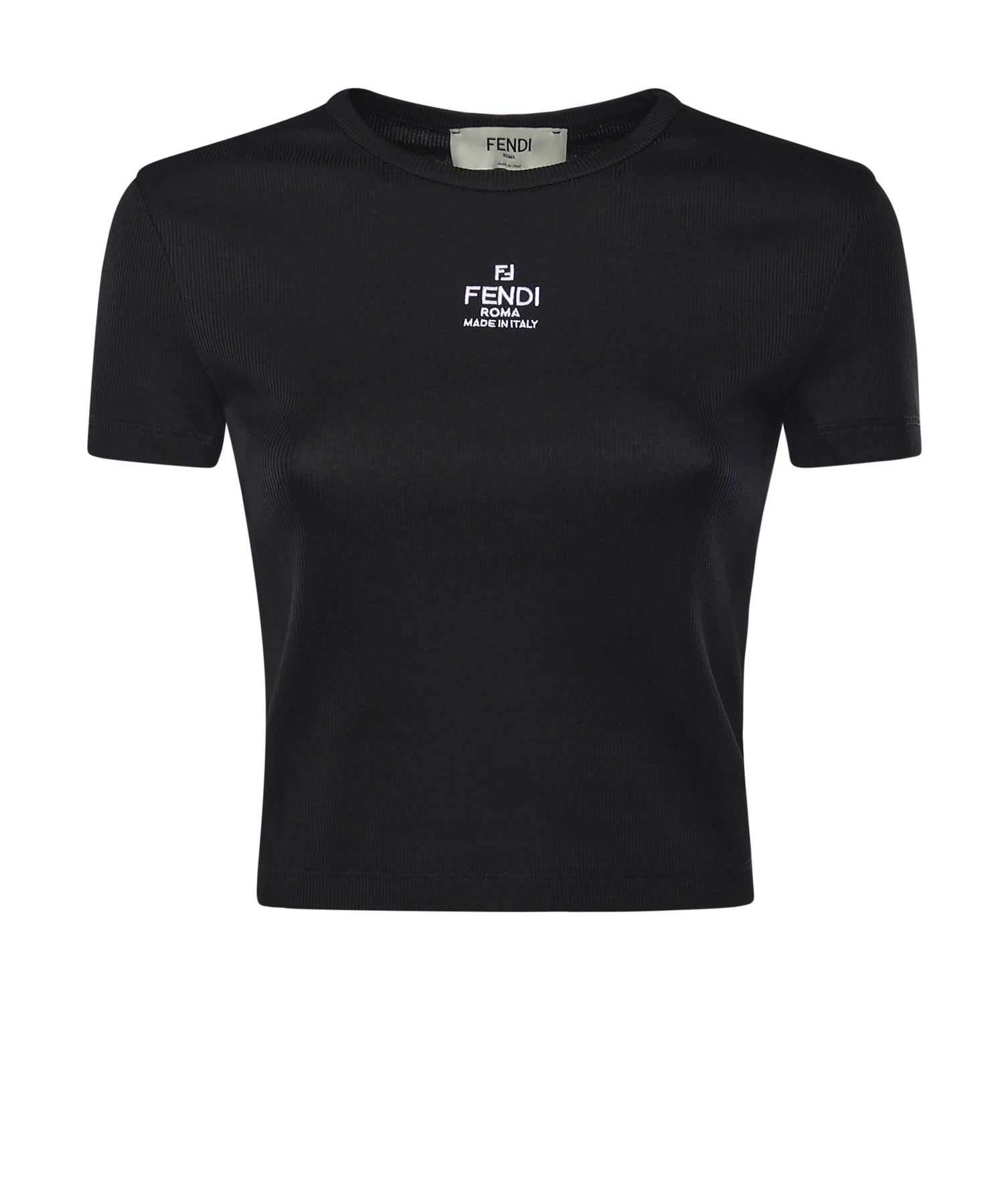 Top cropped in cotone FS8110 ANQMF0GME FENDI 